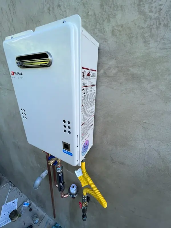 Tankless water heater installation for Kellyville homes